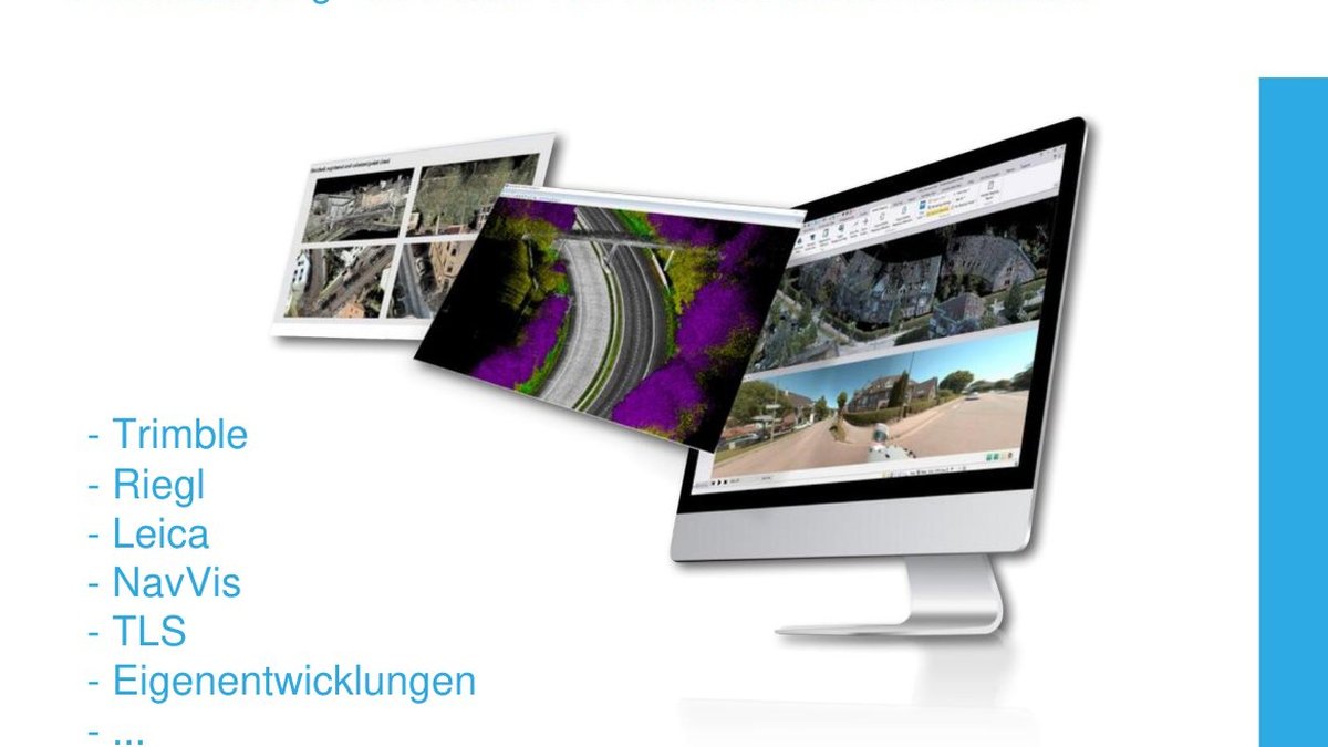 GIS/CAD/BIM derivations from point clouds